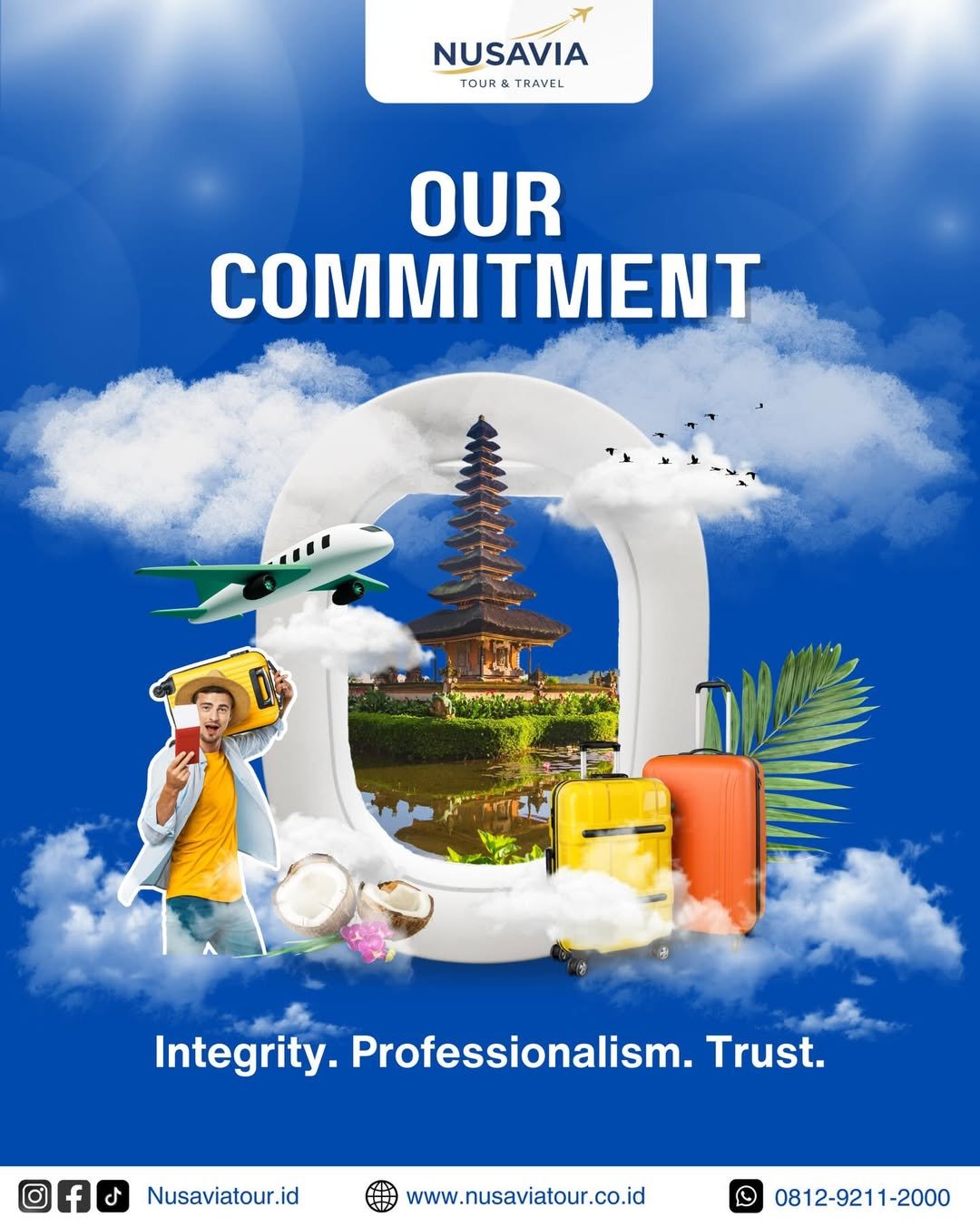 Komitmen Nusavia Tour kepada Pelanggan