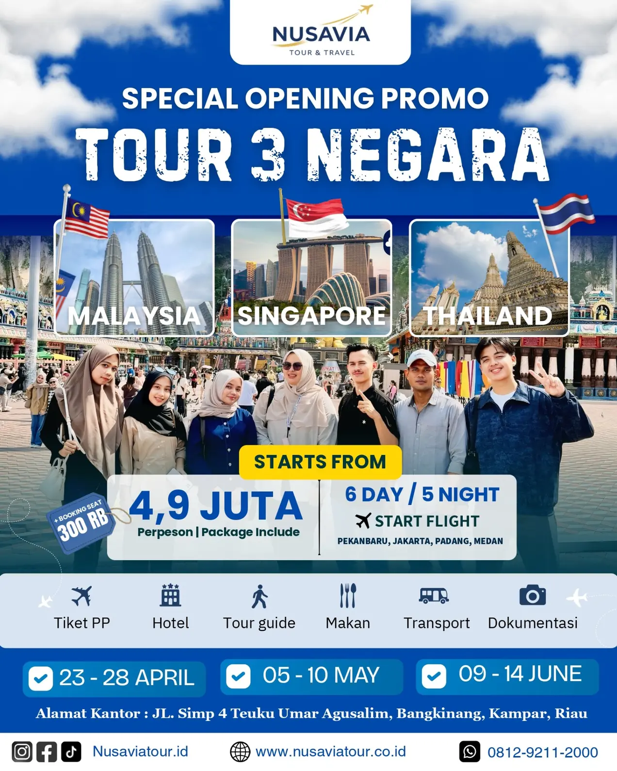 Promo Tour 3 Negara